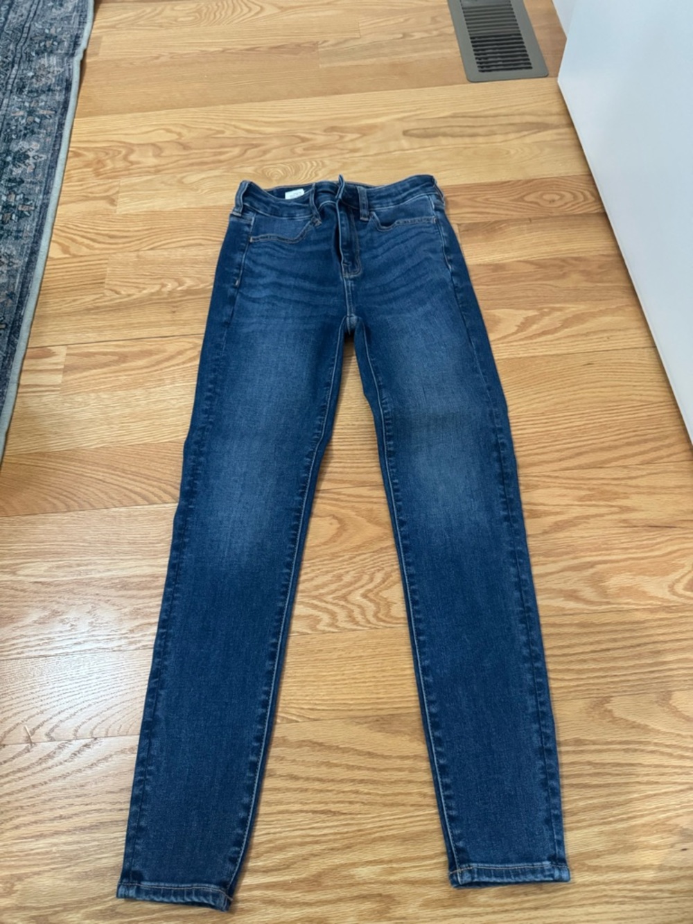 American Eagle Outfitters Dark Blue Skinny Jeans